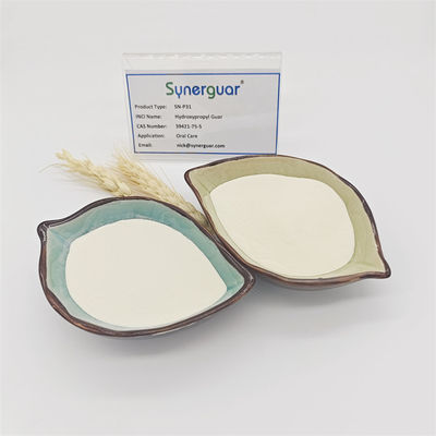 Ποιότητα  Self Hydrating Hydroxypropyl Guar Gum Medium Viscosity For Toothpaste εργοστάσιο