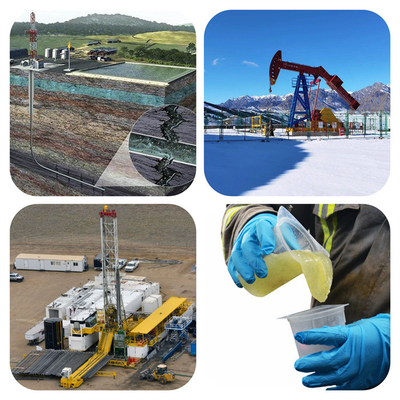 Hydroxypropyl Guar γόμμα με υψηλό - η ποιότητα έχει το έξοχο υψηλό ιξώδες και το μέσο βαθμό αντικατάστασης για το πετρέλαιο Fracking